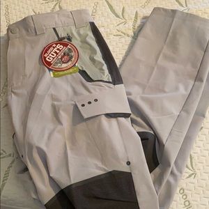 NWT water resistant fishing pants
